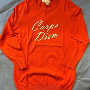 Banana republic Carpe Diem Orange/reddish Sweater